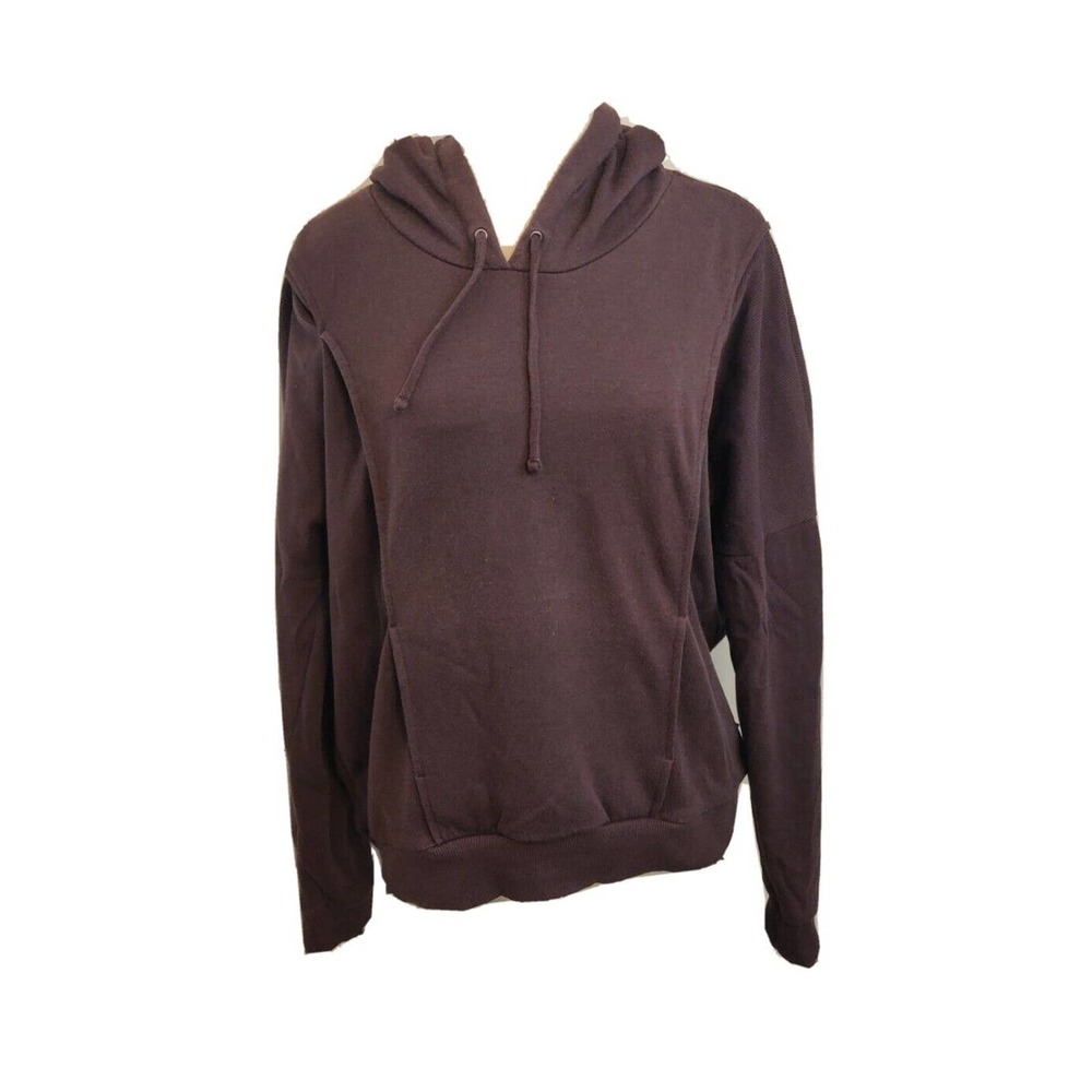 RVCA Women's Pullover Hoodie Sweatshirt Size L Purple Hooded
